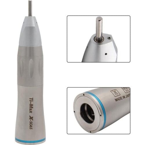 Dental Low Speed Handpiece Straight Nose X-SG65 Air Turbine 1:1 Ti-Max Style