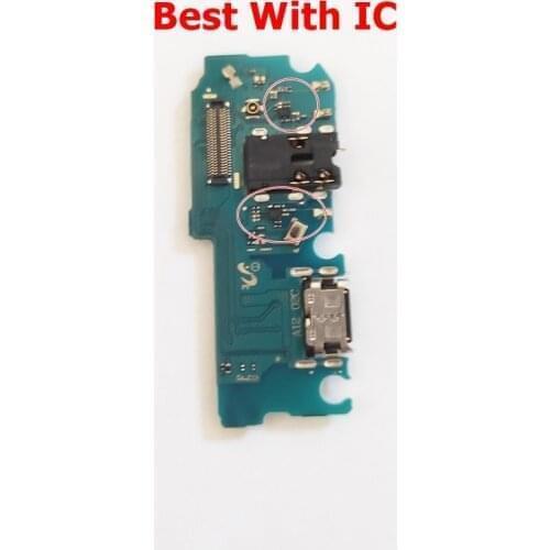 Wyieno For Samsung A12 A125F USB Dock Quick Charging Port Plug Charger Flex Cable With Microphone MIC Board