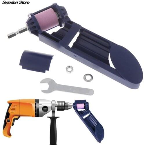 High Quality 1 Set Drill Bit Sharpener Corundum Grinding Wheel for Grinder Polishing Kit