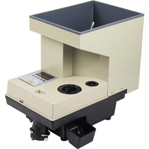 YT-618 Electronic Automatic Coin Sorter money Counter 110v/220v Coin Counting machine Counting range 1-999 pieces