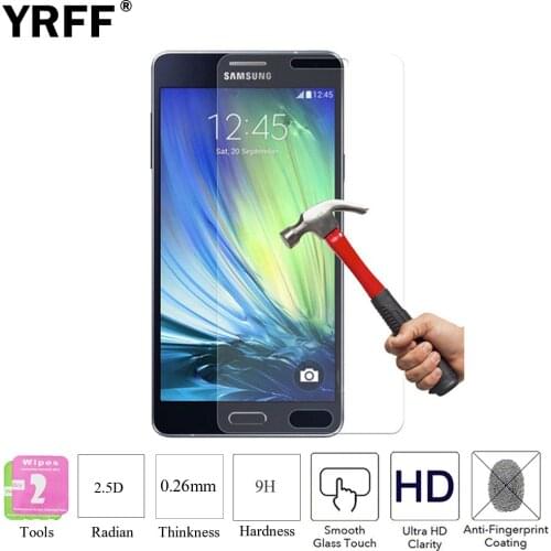 2PCS For Samsung Galaxy A3 A310F A5 A510F A7 A710F A8 A8100 A9 A9100 2016 Screen Protector Tempered Glass Protective Film Tools