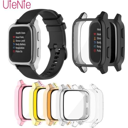 All-inclusive With Screen Protective Case TPU Material for Garmin venu sq for general Venu SQ music Protection Cover Cases