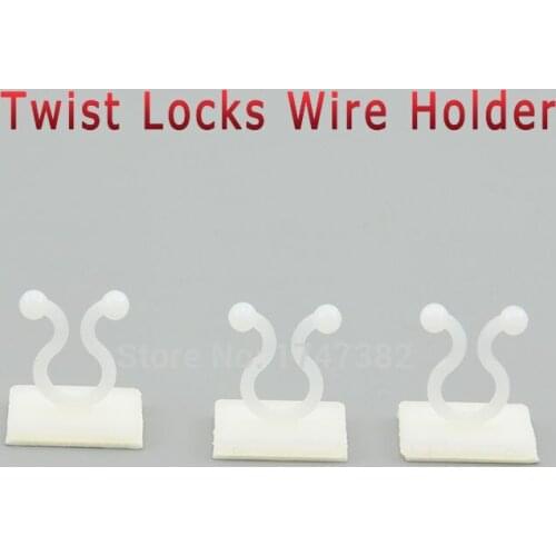 30pcs Adhesive Car Cable Organizer Clips Cable Winder Drop Cable Holder Cord Management Desk Wire Tie Fixer