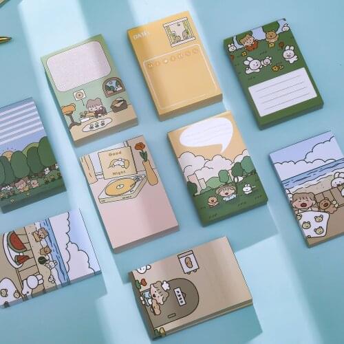 60 pcs/lot Kawaii Girls Daily Life Memo Pad Sheets To Do List Weekly Planner Cute Decor Office School Supplies Stationery