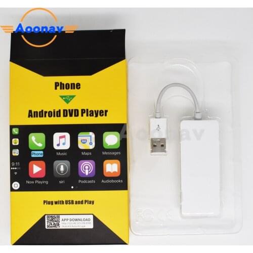 Carplay Adapter Dongle USB Smart Link Apple CarPlay for Android Navigation Player Mini USB Carplay Stick With Android Auto