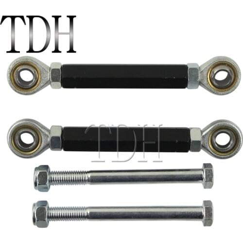 Aluminum Motorcycle Adjustable Rear Suspension Drop Lowering Links Kit For Kawasaki Ninja 250R 2008-2014