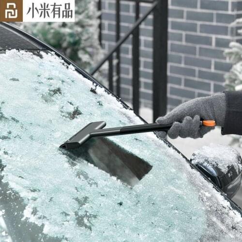 Youpin Car Ice Scraper Windshield Ice Breaker Quick Clean Glass Brush Snow Removal TPU Tool Auto Window Winter Snow Brush Shovel