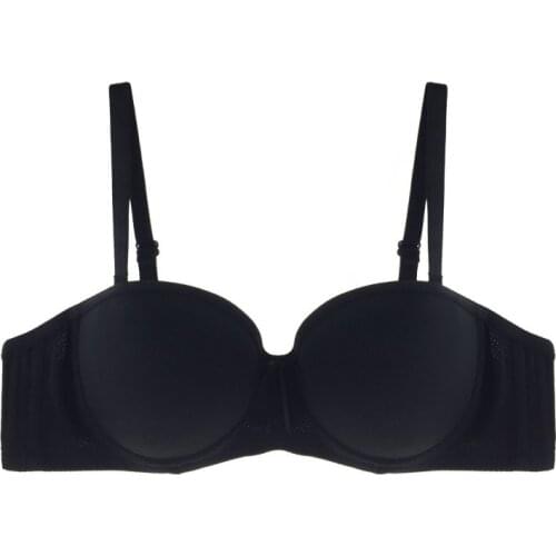 Women Push Up Bra For Small Breast Super Push Up Bra Sexy Lady Push Up Bra Women Push Up Bra One-piece Seamless Gather 1/2 Cup