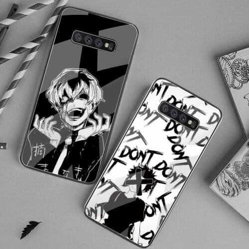 Haise Sasaki Tokyo Ghoul Phone Case Tempered Glass For Samsung S20 Plus S7 S8 S9 S10 Plus Note 8 9 10 Plus