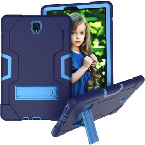 Kids Shockproof Hybrid Hard Armor Case For Samsung Galaxy Tab S4 10.5 SM-T830 T835 T837 Cover For Tab S4 10.5 T830 Case +FilmPen