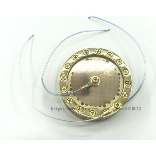 Double Sided High quality Gold Recording Condenser Mic 34 mm Diameter Microphone Large Diaphragm Cartridge Core Capsule