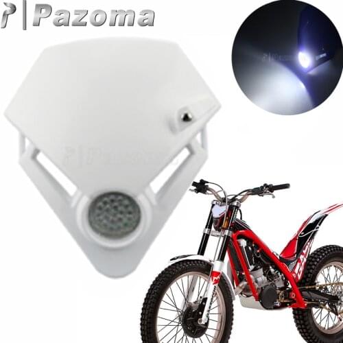 Motorcycle Dirt Bike Enduro Motocross LED Trial Headlamp Version for Gas Gas TXT Pro EC 280 125 250 300 White Headlight Fairing