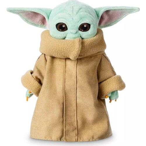 Disney Cartoon Force Awakens Mandalorian Master Yoda Baby Anime Action Figure Cartoon Plush Peluche Toy Gift for girl and boy