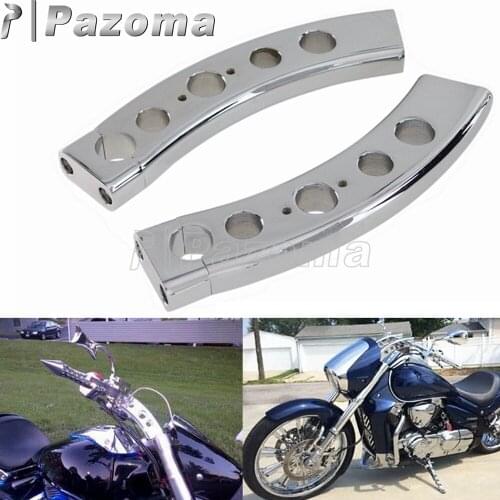 Pazoma Chrome Billet motobike Handlebar Risers For 2006-2009 Suzuki Boulevard M109R New arrival