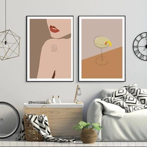 Not Your Baby Poster Margherita Canvas Painting Nordic Boho Art Print Modern Minimalist Wall Picture For Living Room Home Decor