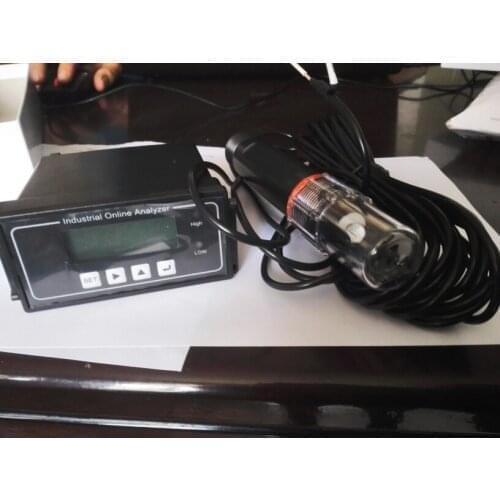 PH controller Control Meter Tester Water Quality Monitor Detector ORP +1000-1000mV with 10M probe PH 0-14 with 5M Sensor