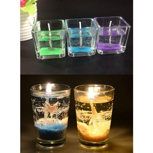 600g Clear Jelly Candle Making Gel Wax Transparent DIY Candles Making Supplies