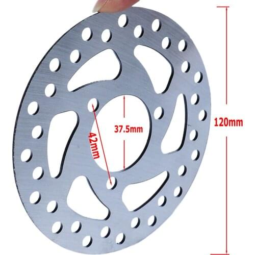 Bicycle brake disc 120mm 37.5mm bicycle brake parts light For MTB road bike disc brakes Platter pad