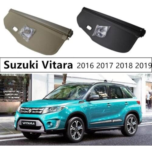 Rear Trunk Cargo Cover Security Shield For Suzuki Vitara 2016 2017 2018 2019 High Qualit Auto Accessories