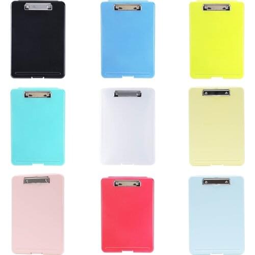 A4 Classic Multifunctional File Folder Organizer Case Plastic Clipboard Storage Box Pen Holder Office Supplies