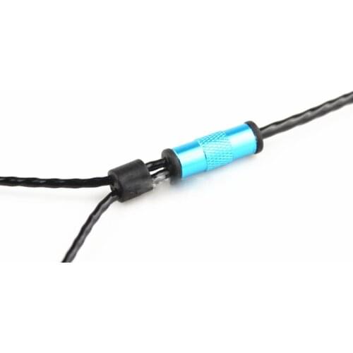 Aluminum Headphone Splitter one point two DIY wire material prepared upgrade fever Splitter for 5mm Bore diameter 20set