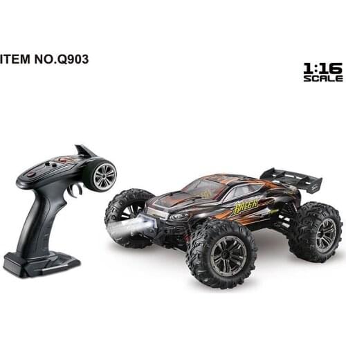 Artfunning Brushless 4WD 1:16 Bigfoot High Speed Model Car 2.4G Childrens Electric Remote Control Car Model free Shipping