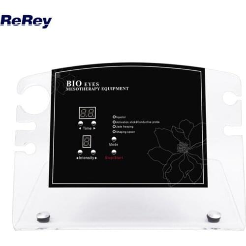 BIO Mesotherapy Electroporation Eye Face Massager Jade Freezing Cryotherapy Skin Rejuvenation Cool Anti-aging Skin Care Machine