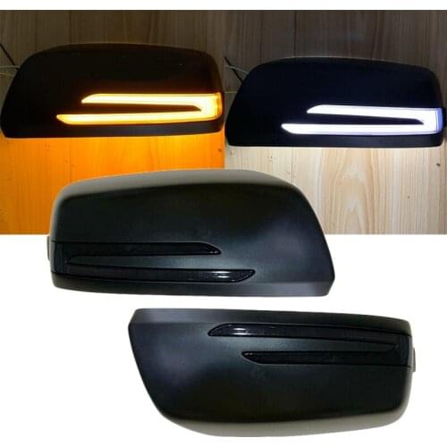 2021 New 2 Side LED turn signal indicator light Covers Car Mirror Indicator LED Turn Signal Light Cover Case For lada niva