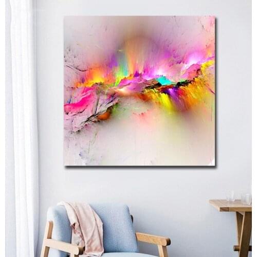Cheap Dropshipping Abstract Canvas Cloud Art Print Printed Modern Painting Poster Wall Pictures For Home Decorative No Frame
