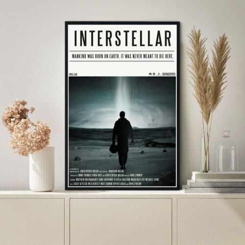 Interstellar Movie Poster Canvas Print Wall Painting Home Decoration ( No Frame )
