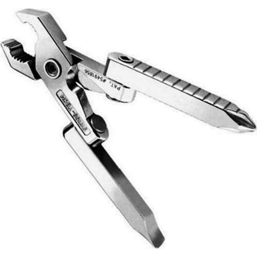 Multitools Pocket Plier Straight Cross Screwdriver Outdoor Mini Portable Folding Plier Clamp Keychain Hiking Camping Tool