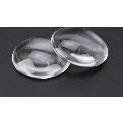 Optical Glass Focal Length 15mm 28mm LED Plano Convex Condenser Lens Glass LED Lenses 20mm Adjustable Focusing Lentes