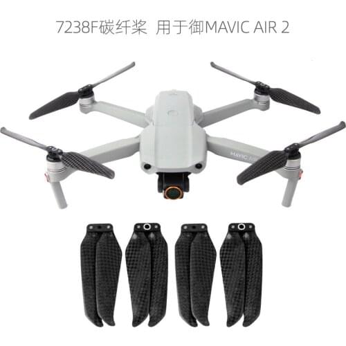 7238F Carbon Fiber Propellers Quick-Release Drone Accessories for DJI Mavic Air 2/DJI Air 2S
