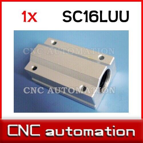 SC16LUU SCS16LUU 16mm Linear Ball Bearing Block CNC Router pillow for 16mm shaft