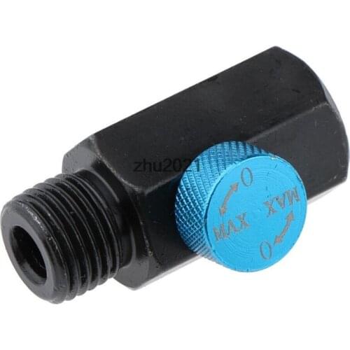 Steel 1/4'' NPT Inline Air Regulator Air Pressure Valve Control Tool Hot