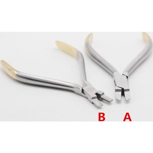 Dental 2Type Torque Bending Plier For Applying Torque To Edgewise Wire For Dentist Lab