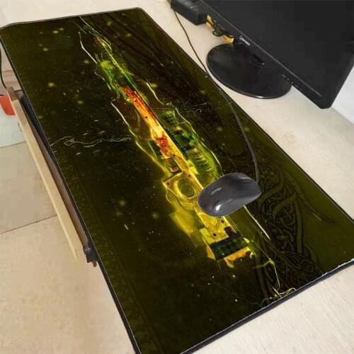 Mairuige Cs Go Dragon Lore Super Large Size Mouse Pad Rubber Material Waterproof Desk Gaming Mousepad Desk Mats for Dota LOL