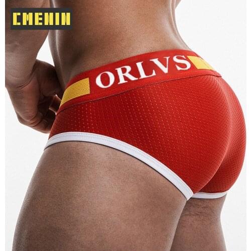 CMENIN Cotton Sexy Underwear Men Jockstrap Mesh Breathable Briefs Men Bikini Gay Men Underwear Male Panties Briefs Man 2021 New