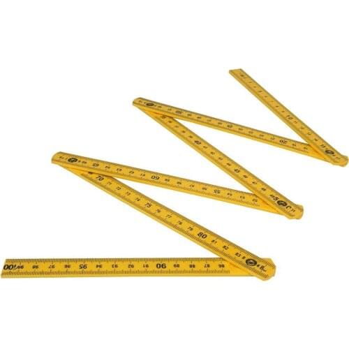 1meter Slide Six-Parts Fold Up Rulers Folding Versatile Inside Reading Carpenters Ruler Education Meter Lightweight