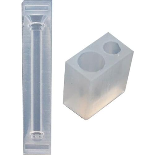 13MC Wand Devil Horns Silicone Resin Epoxy Mold for DIY Crafts Hair Clip Mould