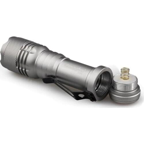 2017 2000LM CREE Q5 AA/14500 3 Modes ZOOMABLE LED Flashlight Torch Super Bright 718