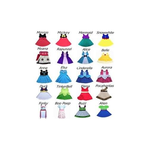 2021 Girl Princess Dress Birthday Robot Dress Princess Costume Party Cosply Dress