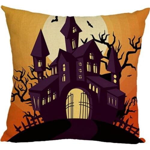 40x40cm 45x45cm Happy Halloween Pillowcase Throw Cushion Pillow Cover Printing Cushion Pillow Case Bedroom Office 13