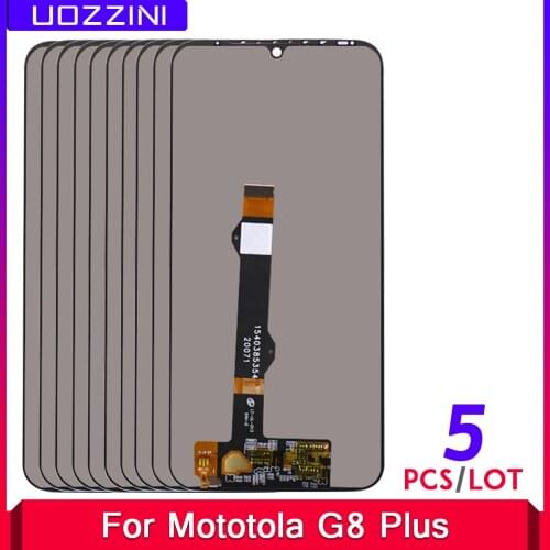 5 pcs/Lot For Motorola Moto G8 Plus For Moto G8 For Moto G8 Play LCD Display Touch Screen Digitizer Assembly Replacement