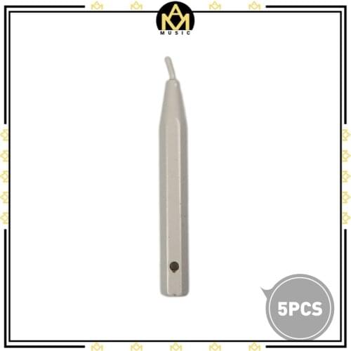 5PCS Violin Chin Rest Shaft Screwdriver Screw Stainless Steel Mini Wrench Tool Violin Accessories Grey