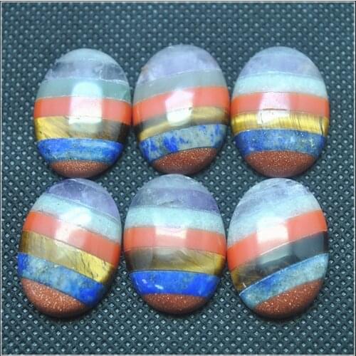 Natural mountain stone cabochons beads cabs no hole oval shape 18x25mm new jasperr agatee stone free shipping