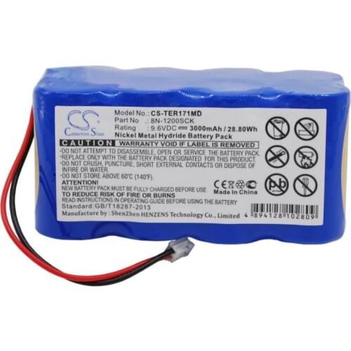 Cameron sino 3000mah battery for TERUMO infusion pump TE-171 infusion pump TE-172 TE-171 TE-172 8N-1200SCK Medical Battery