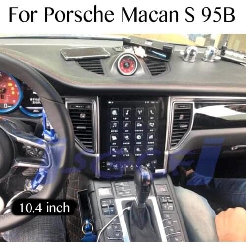For Porsche Macan S 95B GTS Turbo PCM Car Multimedia Player NAVI Radio Stereo Navigation CarPlay 360 BirdView