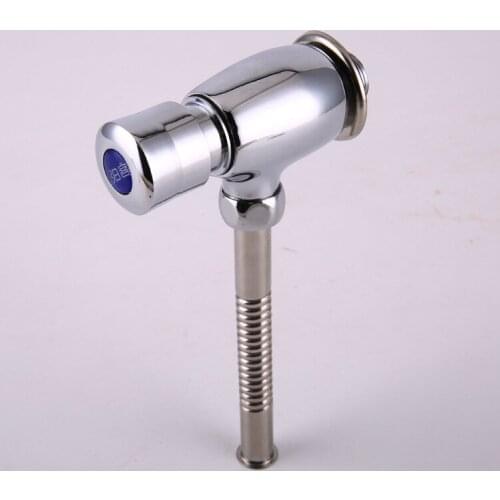 Free shipping cycle tummy delay urine valve with cheap price urine flushing by zinc alloy flusher valve,wall mounted flusher