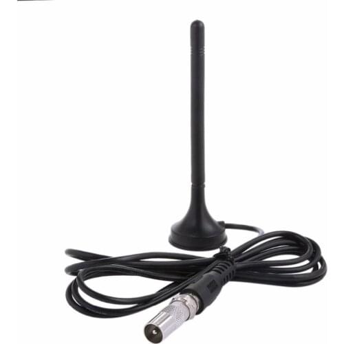 Black DVB-T TV Dual Antenna HDTV 25DB Indoor Digital Antenna Aerial Booster for DVB-T Antena HDTV Box Cable